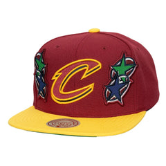 Mitchell & Ness Cleveland Cavaliers x Billie Eilish Hardwood Classics Patch Snapback Hat sale