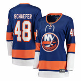 NHL Matthew Schaefer New York Islanders Fanatics Women's Home Breakaway Player Jerseys