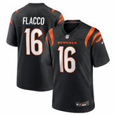 Joe Flacco Team Game Jersey - Cincinnati Bengals Jerseys