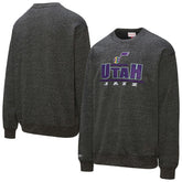Mitchell & Ness Utah Jazz Throw It Back Fleece Sweatshirt