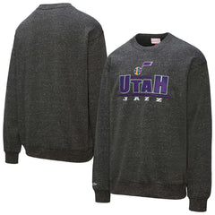 Mitchell & Ness Utah Jazz Throw It Back Fleece Sweatshirt