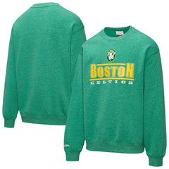 Mitchell & Ness Boston Celtics Throw It Back Fleece Sweatshirt
