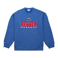 Mitchell & Ness Denver Nuggets Throw It Back Fleece Sweatshirt sale