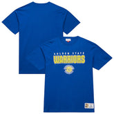 Mitchell & Ness Golden State Warriors Hardwood Classics Throw It Back Premium T-Shirt sale