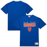Mitchell & Ness New York Knicks Hardwood Classics Throw It Back Premium T-Shirt