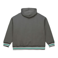 Mitchell & Ness Milwaukee Bucks Throw It Back Quilted Fleece Quarter-Zip Hoodie
