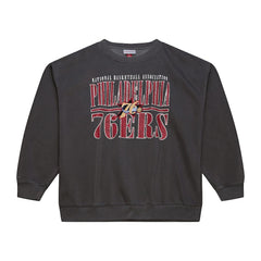 Mitchell & Ness Philadelphia 76ers NBA Downtown Collection Fleece Sweatshirt