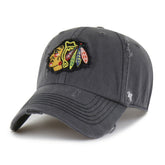 NHL Chicago Blackhawks '47 Weathered Clean Up Adjustable Hat