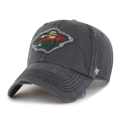 NHL Minnesota Wild '47 Weathered Clean Up Adjustable Hat