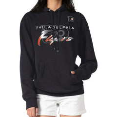NHL Philadelphia Flyers G-III 4Her by Carl Banks Shadow Logo Fleece Pullover Hoodie
