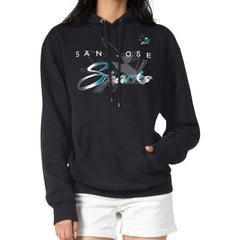 NHL San Jose Sharks G-III 4Her by Carl Banks Shadow Logo Fleece Pullover Hoodie