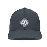 NHL Tampa Bay Lightning Levelwear Rise Slate & Snow Structured Flex Hat