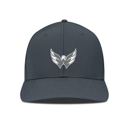 NHL Washington Capitals Levelwear Rise Slate & Snow Structured Flex Hat