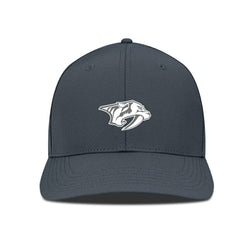 NHL Nashville Predators Levelwear Rise Slate & Snow Structured Flex Hat