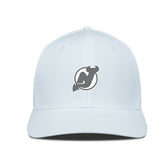 NHL New Jersey Devils Levelwear Rise Slate & Snow Structured Flex Hat