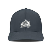 NHL Colorado Avalanche Levelwear Rise Slate & Snow Structured Flex Hat