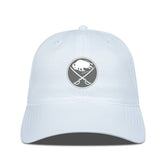 NHL Buffalo Sabres Levelwear Matrix Slate & Snow Unstructured Adjustable Hat