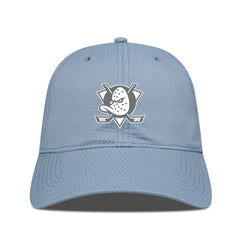 NHL Anaheim Ducks Levelwear Matrix Slate & Snow Unstructured Adjustable Hat