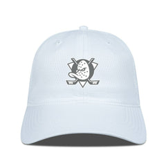 NHL Anaheim Ducks Levelwear Matrix Slate & Snow Unstructured Adjustable Hat
