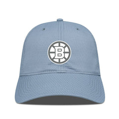 NHL Boston Bruins Levelwear Matrix Slate & Snow Unstructured Adjustable Hat