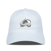 NHL Colorado Avalanche Levelwear Matrix Slate & Snow Unstructured Adjustable Hat