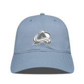 NHL Colorado Avalanche Levelwear Matrix Slate & Snow Unstructured Adjustable Hat