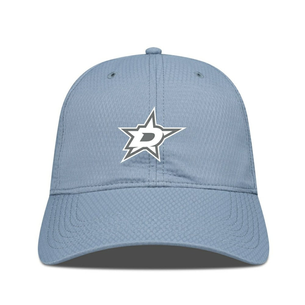 NHL Dallas Stars Levelwear Matrix Slate & Snow Unstructured Adjustable Hat