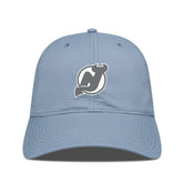 NHL New Jersey Devils Levelwear Matrix Slate & Snow Unstructured Adjustable Hat