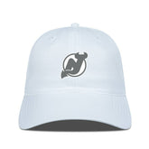NHL New Jersey Devils Levelwear Matrix Slate & Snow Unstructured Adjustable Hat