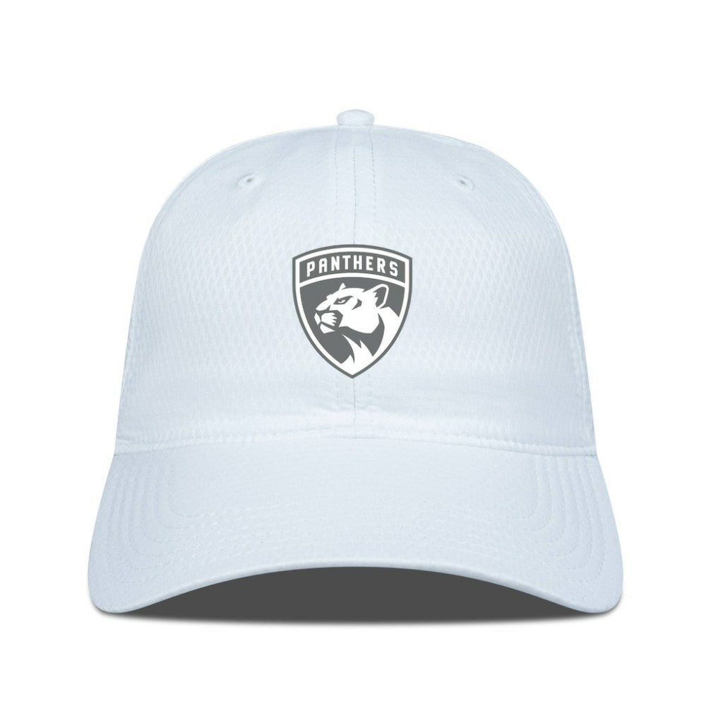 NHL Florida Panthers Levelwear Matrix Slate & Snow Unstructured Adjustable Hat