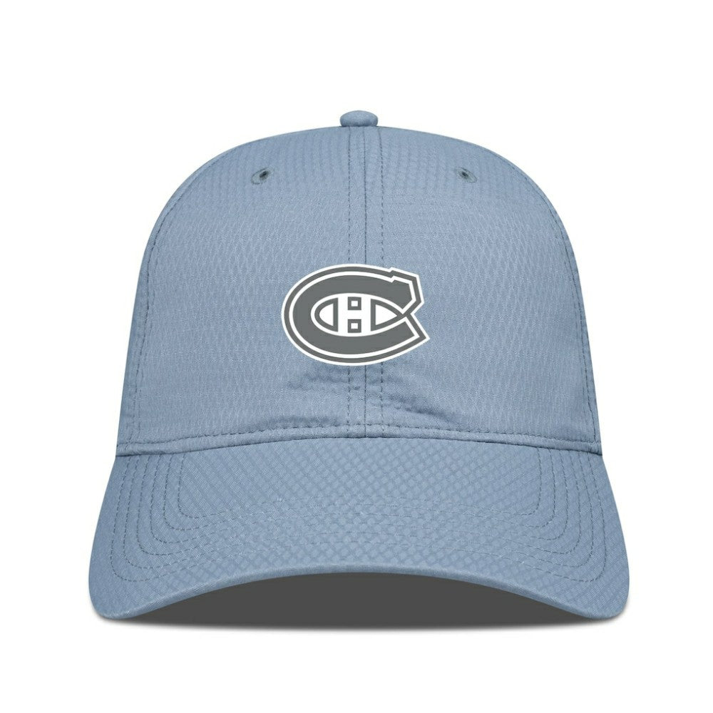 NHL Montreal Canadiens Levelwear Matrix Slate & Snow Unstructured Adjustable Hat