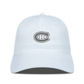 NHL Montreal Canadiens Levelwear Matrix Slate & Snow Unstructured Adjustable Hat