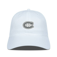 NHL Montreal Canadiens Levelwear Matrix Slate & Snow Unstructured Adjustable Hat
