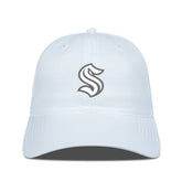 NHL Seattle Kraken Levelwear Matrix Slate & Snow Unstructured Adjustable Hat