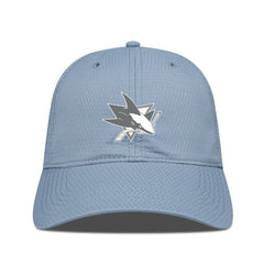 NHL San Jose Sharks Levelwear Matrix Slate & Snow Unstructured Adjustable Hat