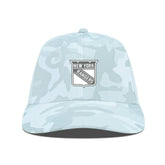 NHL New York Rangers Levelwear Clash Slate & Snow Meshback Flex Hat