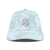 NHL Seattle Kraken Levelwear Clash Slate & Snow Meshback Flex Hat