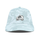 NHL Colorado Avalanche Levelwear Clash Slate & Snow Meshback Flex Hat
