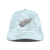 NHL Detroit Red Wings Levelwear Clash Slate & Snow Meshback Flex Hat