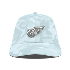 NHL Detroit Red Wings Levelwear Clash Slate & Snow Meshback Flex Hat
