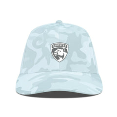 NHL Florida Panthers Levelwear Clash Slate & Snow Meshback Flex Hat