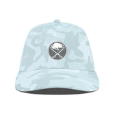 NHL Buffalo Sabres Levelwear Clash Slate & Snow Meshback Flex Hat