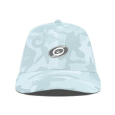 NHL Carolina Hurricanes Levelwear Clash Slate & Snow Meshback Flex Hat