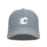 NHL Calgary Flames Levelwear Gordon Slate & Snow Rope Adjustable Hat