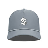 NHL Seattle Kraken Levelwear Gordon Slate & Snow Rope Adjustable Hat