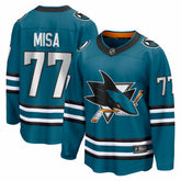 NHL Michael Misa San Jose Sharks Fanatics Breakaway Jersey