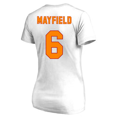 Baker Mayfield Women's Plus Size Name & Number Scoop Neck T-Shirt - Tampa Bay Buccaneers T-shirts