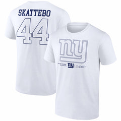 Cam Skattebo Tonal Player Name & Number T-Shirt - New York Giants T-shirts