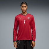 Cristiano Ronaldo Portugal National Team 2026 Home Replica Long Sleeve Jersey