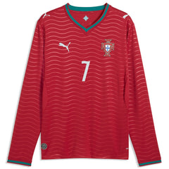 Cristiano Ronaldo Portugal National Team 2026 Home Replica Long Sleeve Jersey